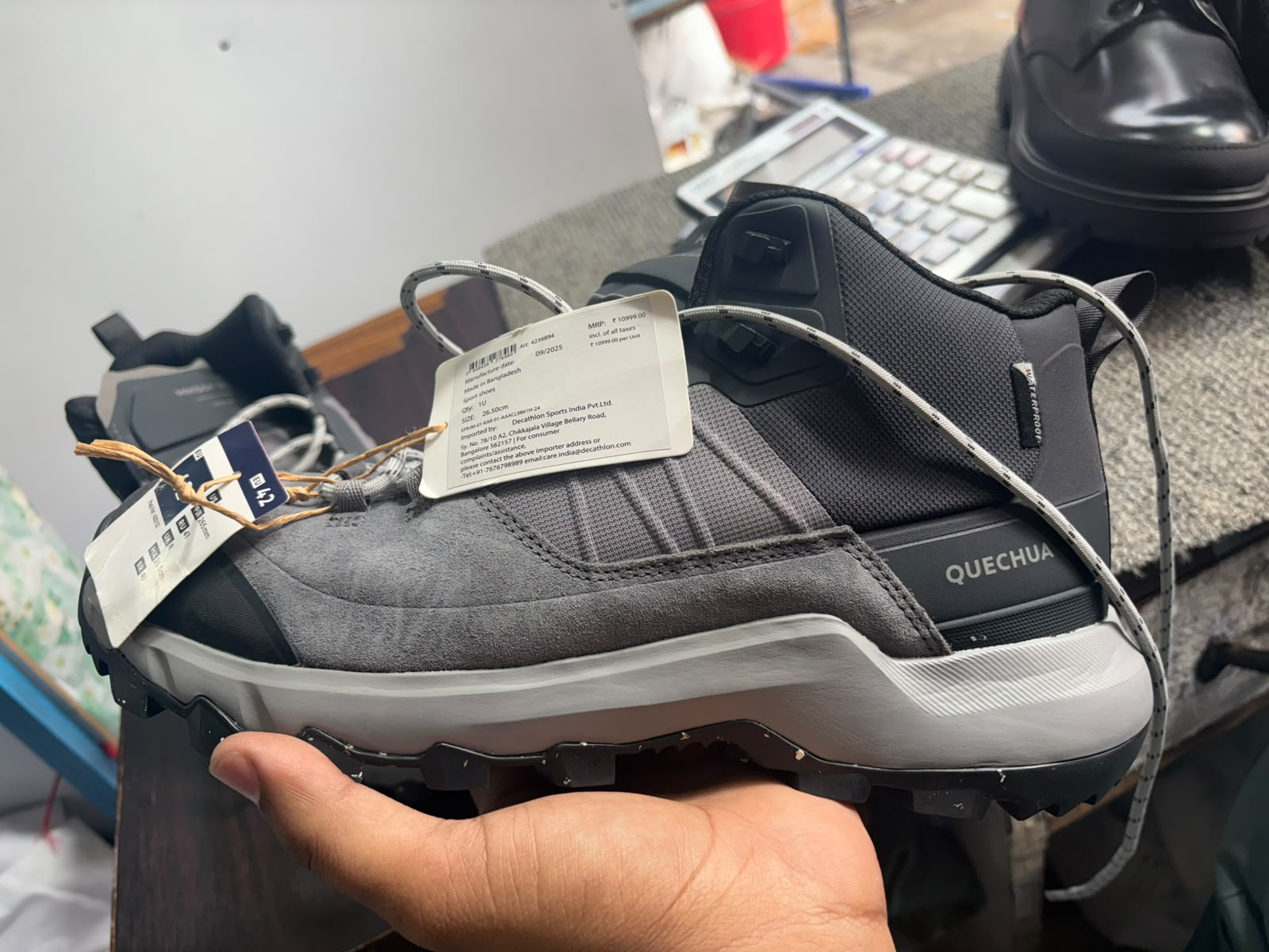 MH500 TrekShield Waterproof Hiking Boots - Image 2